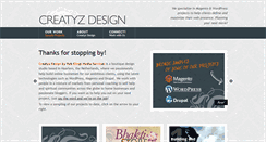 Desktop Screenshot of creatyz.com